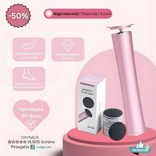 Elektrický pilník na chodidla Daynava