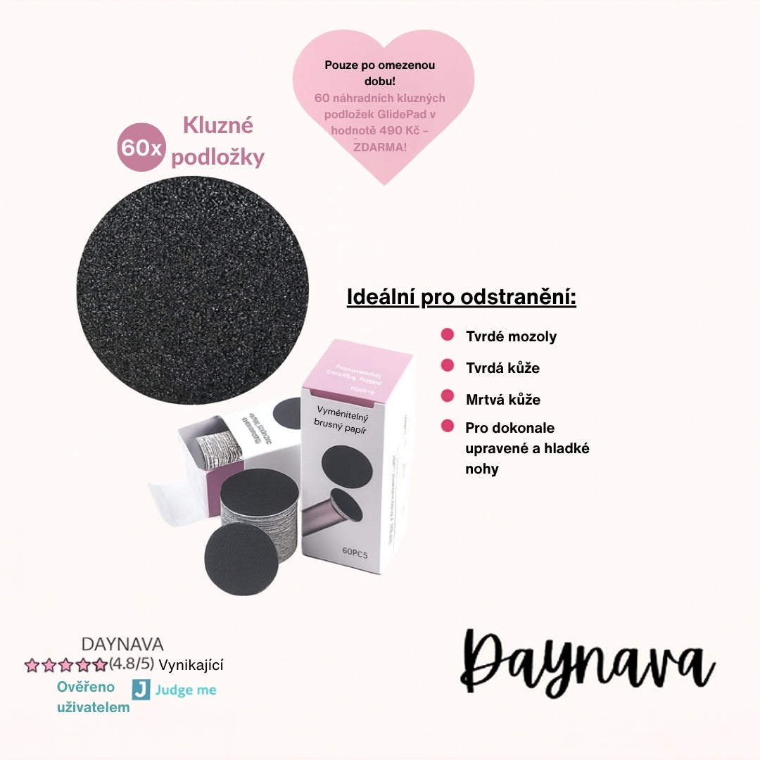 Elektrický pilník na chodidla Daynava